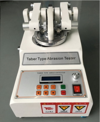 Δέρμα περιστροφικό Abraser ελεγκτών ASTM D7255 γδαρσίματος Taber για τη δοκιμή ένδυσης