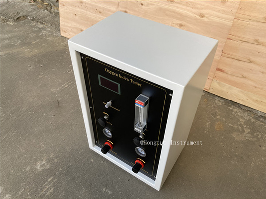 Δείκτης οξυγόνου πλαστικού πολυμερούς ASTM D2863 Δείκτης οξυγόνου με δείκτη θερμοκρασίας