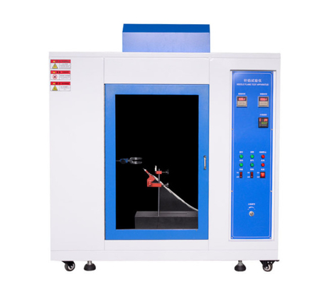 Οριζόντια και κατακόρυφη καύση IEC60695-11-10 Tester Μηχανή δοκιμής πλαστικών