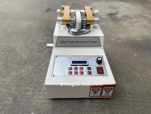 ASTM Δ 1175 astm-δ 3389 ηλεκτρονική καθολική μηχανή δοκιμής γδαρσίματος ένδυσης Taber με την επίδειξη LCD