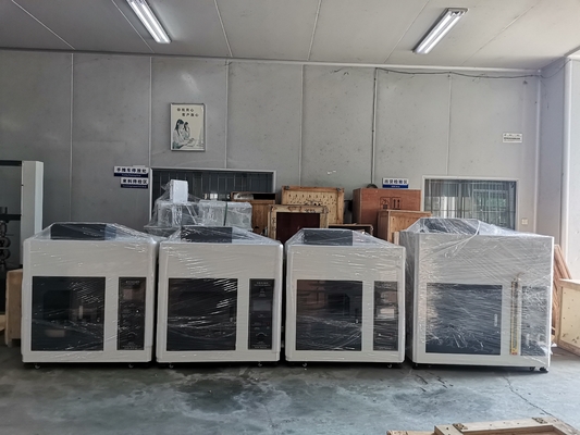Οριζόντιο κάθετο δοκιμαστή καύσης/κατάλληλο για την επιθεώρηση και την αξιολόγηση των χαρακτηριστικών καύσης των πλαστικών
