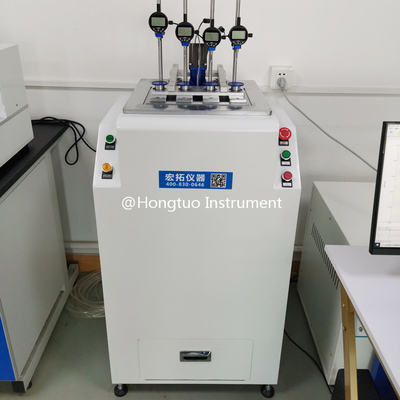 ASTM D1525 ASTM D648 Πλαστικό Hdt Vicat δοκιμαστικό τεστάρ 4 ράφια δειγμάτων Πλαστικό δοκιμαστικό μηχανισμό