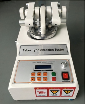 Δοκιμαστής τριβής Taber ASTM D7255 Δερμάτινος περιστρεφόμενος τριβέας για δοκιμή φθοράς