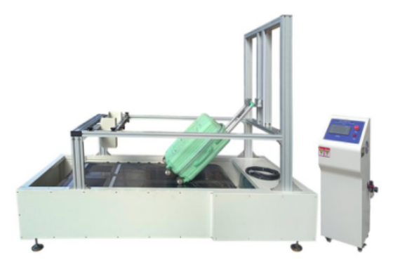 Δερμάτινη θήκη Walking Bump Tester για τεστ αντοχής αποσκευών