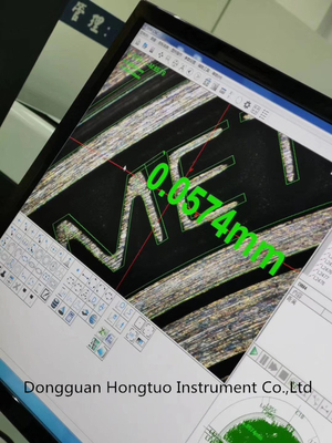 Μέτρηση ανταλλακτικών PCB Μηχανή μέτρησης βίντεο Γυάλινο τραπέζι Μέγεθος 230*130mm